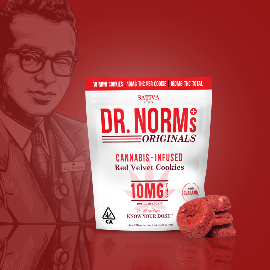 DR. NORM'S: Red Velvet Cookies