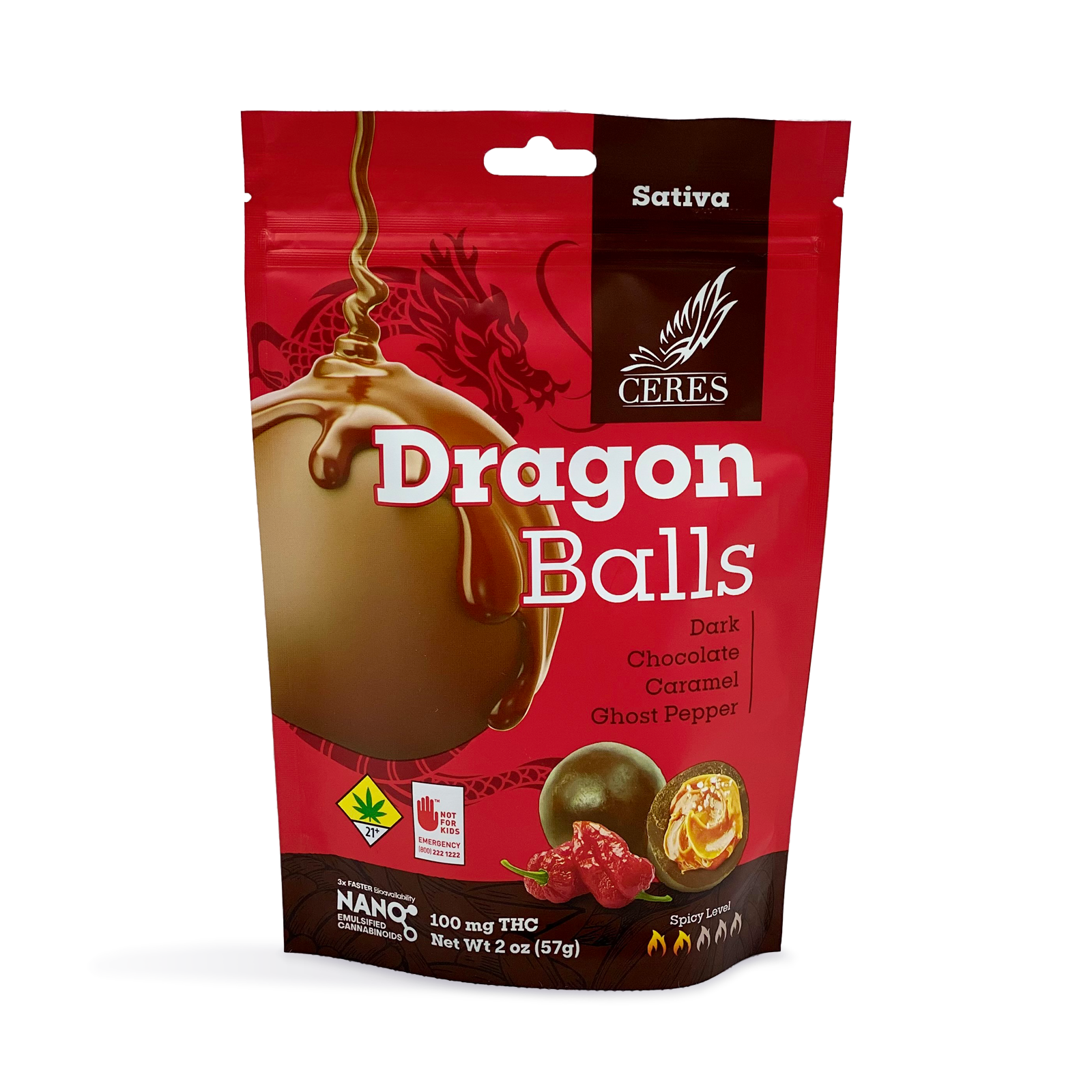 Dragon Balls Sativa Single | 10mg