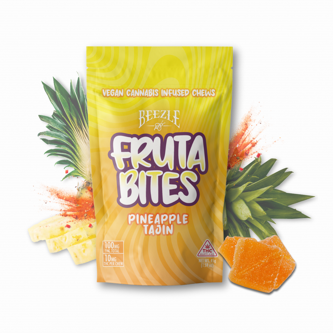 Fruta Bites Pineapple Tajin Rosin Chews (10 x 10mg) 100mg