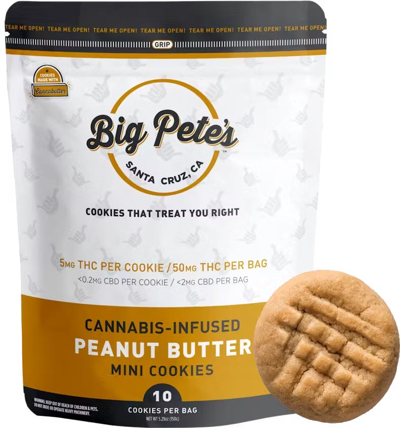 Peanut Butter Cookies | 10pk | 50mg product photo
