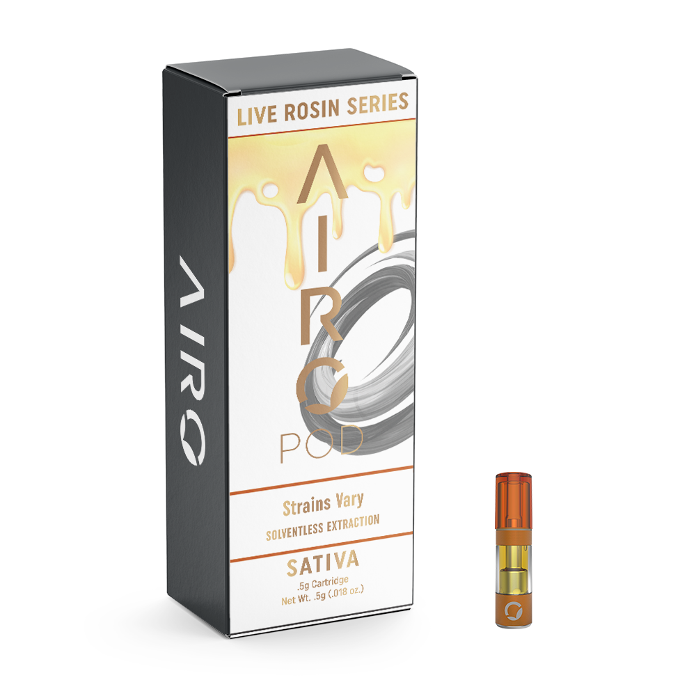 Airo Hyper Crush .5g Live Rosin Vape Pod