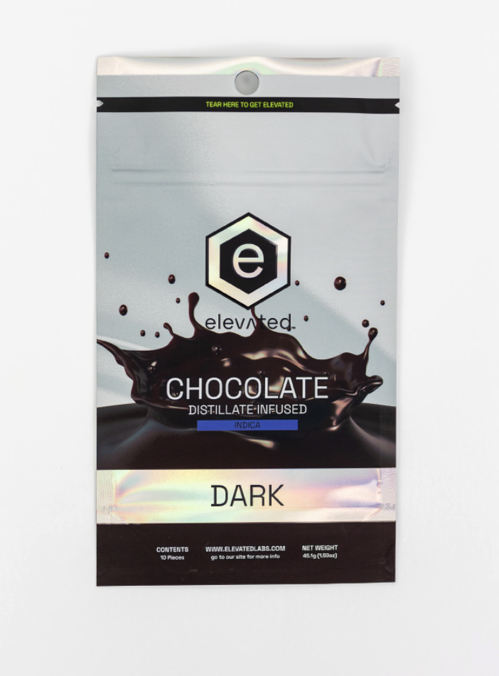 Elevated Distillate Chocolate-Dark Chocolate (I)-100mg