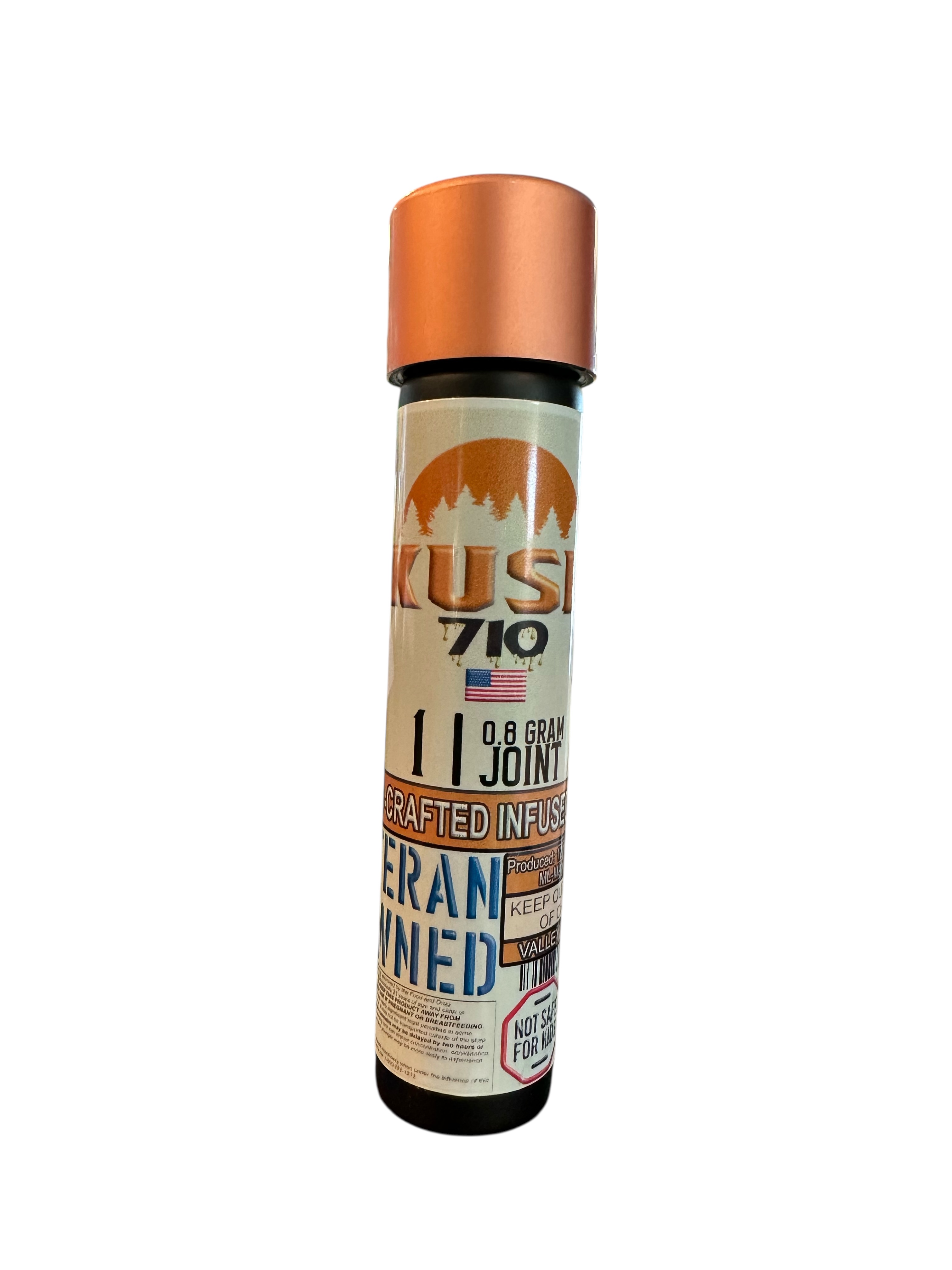 Kush Products | 710 - Hash and Kief Infused | Pre-Roll .8g