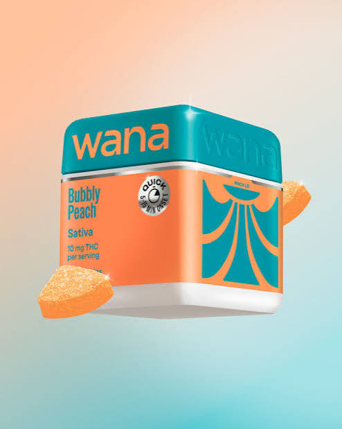 Wana Quick | Bubbly Peach | 10pk (Sativa)