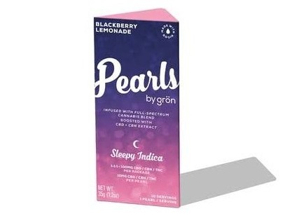 Pearls Gummies Blackberry Lemonade 1:1:1 THC/CBD/CBN 200mg