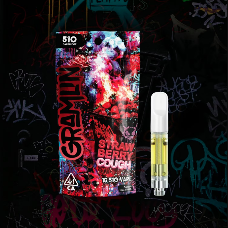 Strawberry Cough 1g Cart lin
