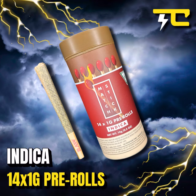 14-Pack 1g Prerolls - Triangle Kush