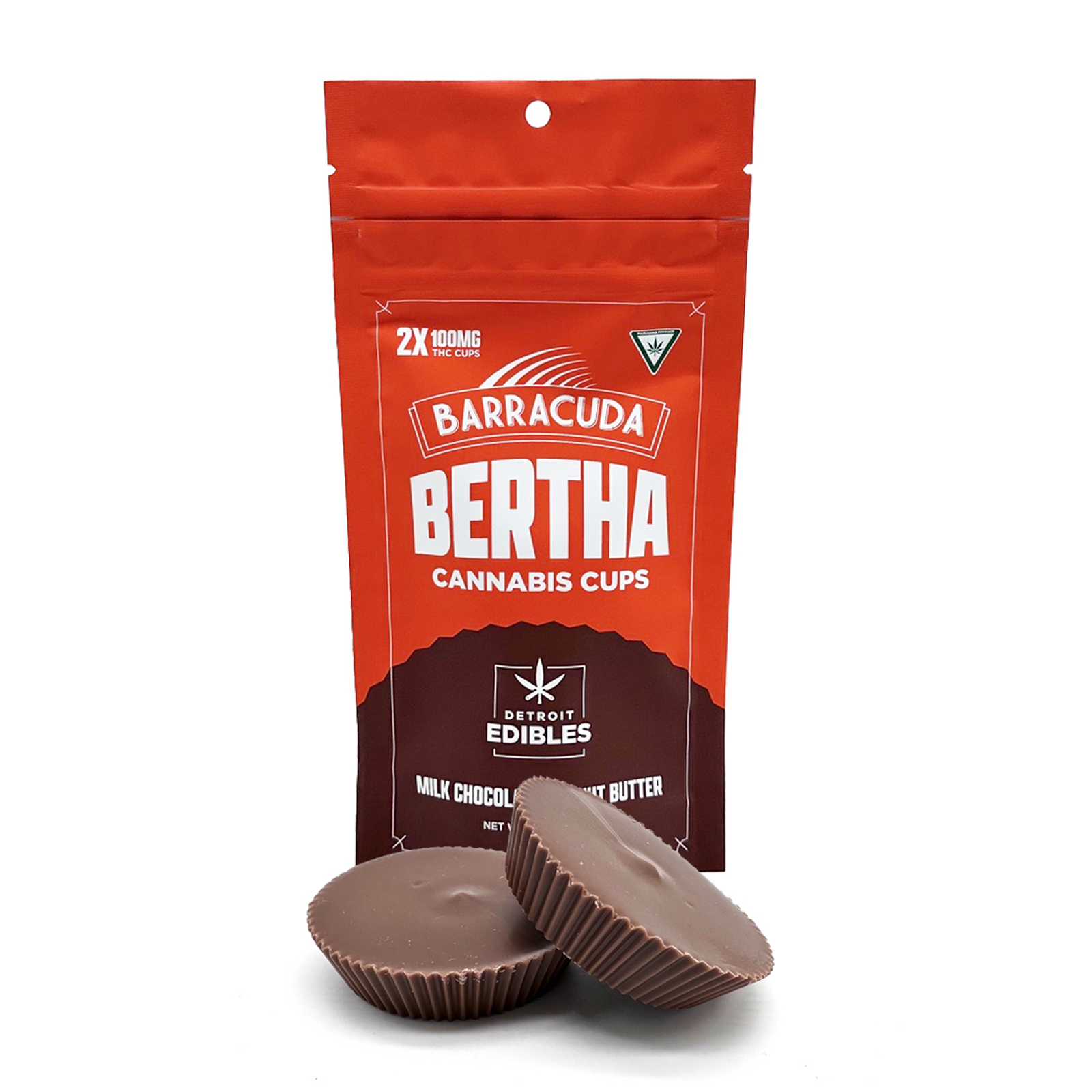 Barracuda Bertha Cannabis Cups – Peanut Butter