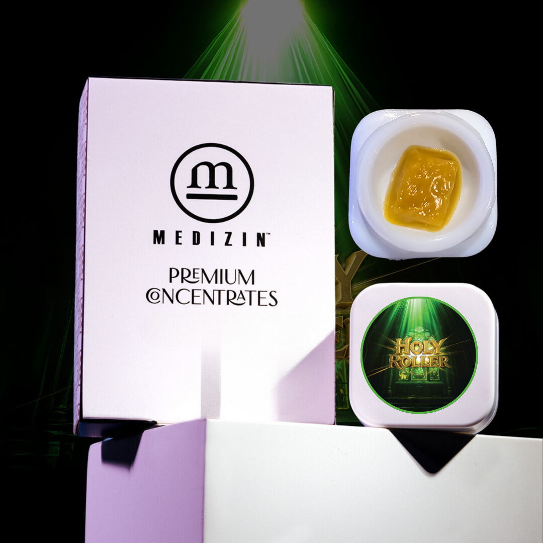 Medizin Holy Roller 1g Live Resin Badder