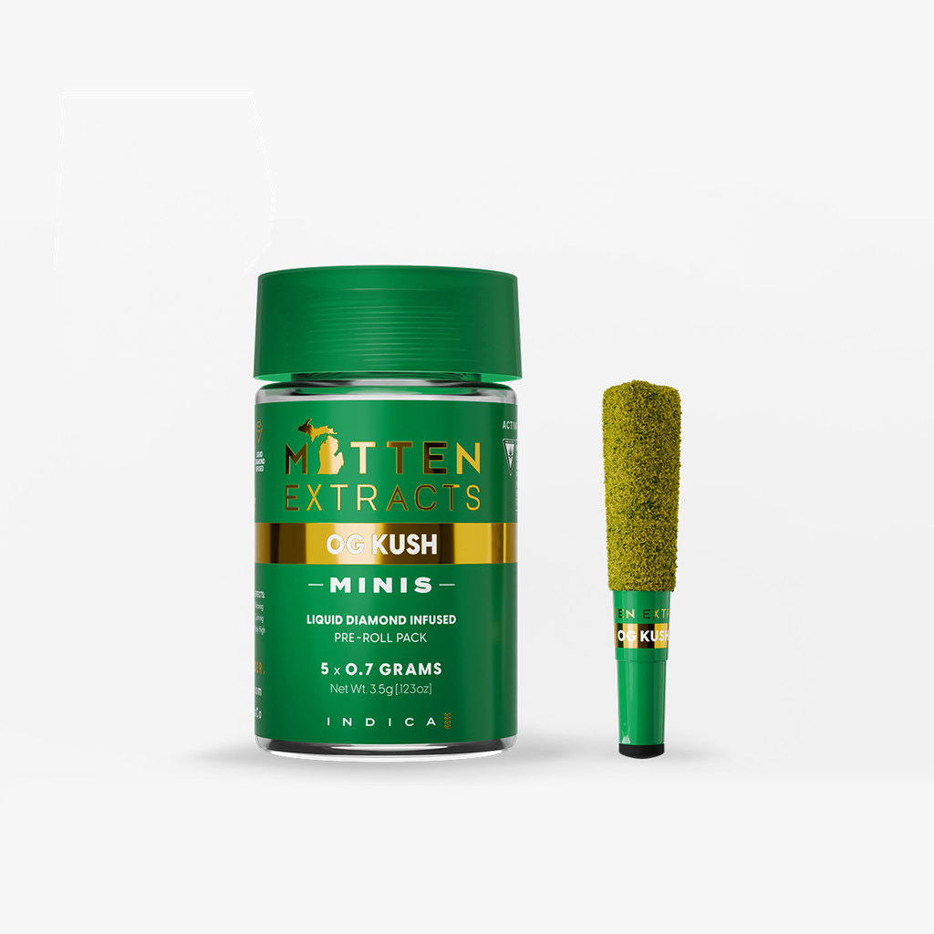 OG Kush .7g Infused Pre-Roll Minis - 5 Pack