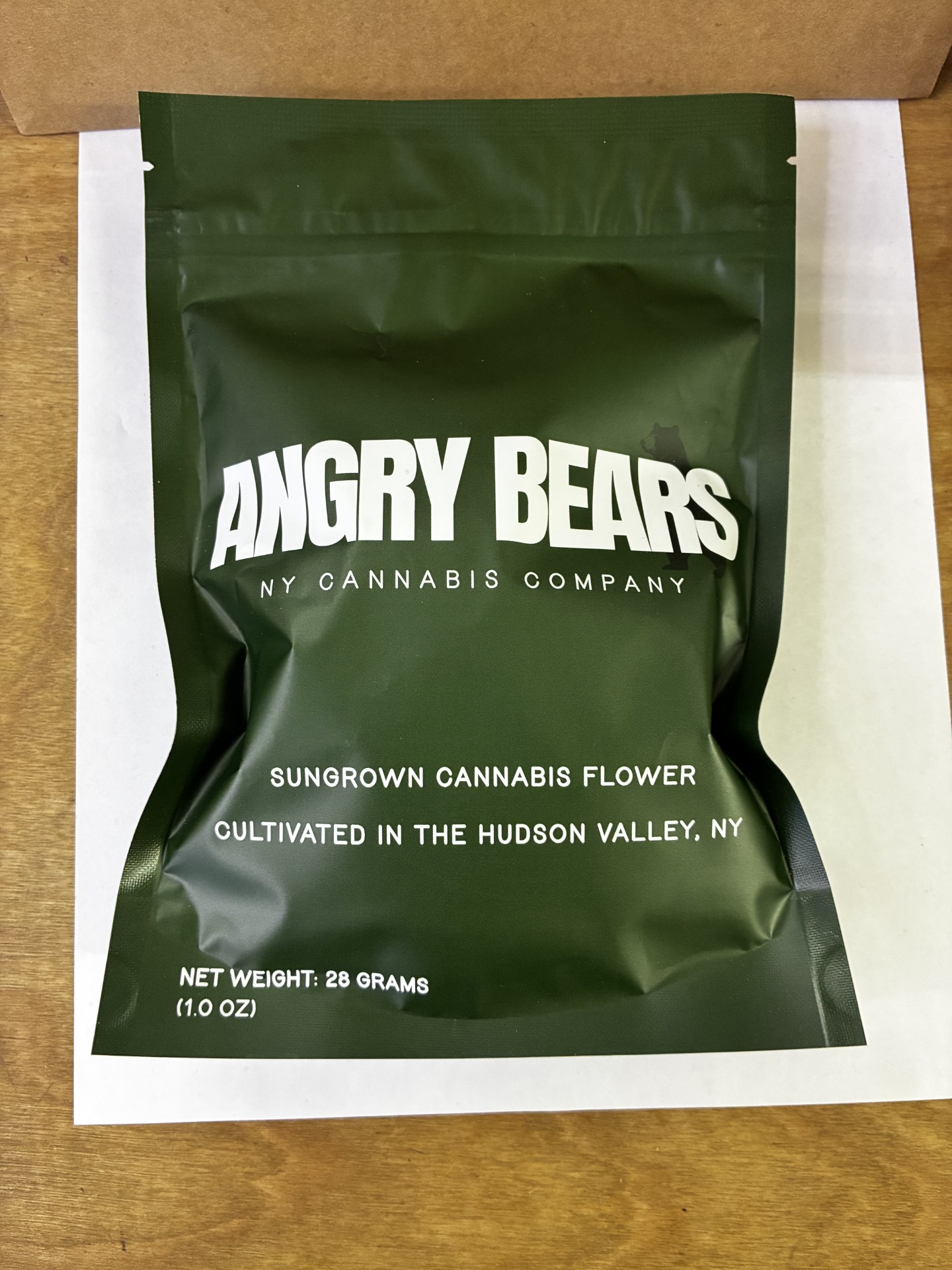 Angry Bears - Beary White Sun Grown Flower - 28g - 1oz in Mt Vernon