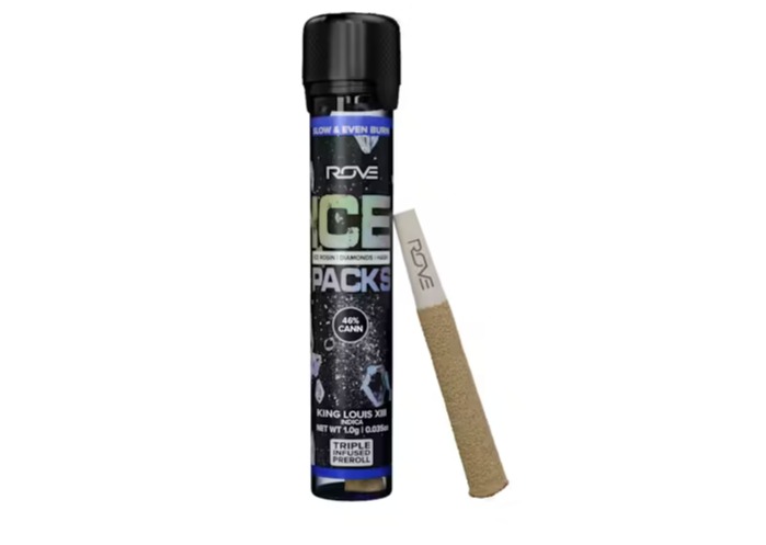 Rove - King Louis XIII Rosin Diamond Hash Infused Preroll - 1g