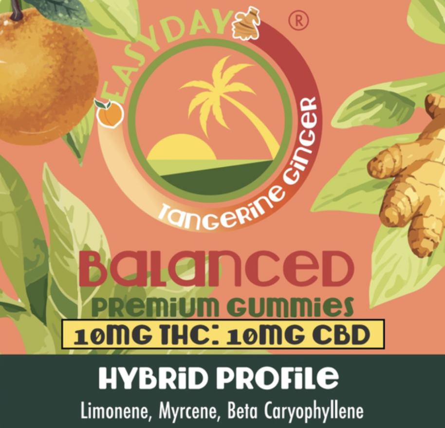Day Gummies Hybrid Tangerine Ginger