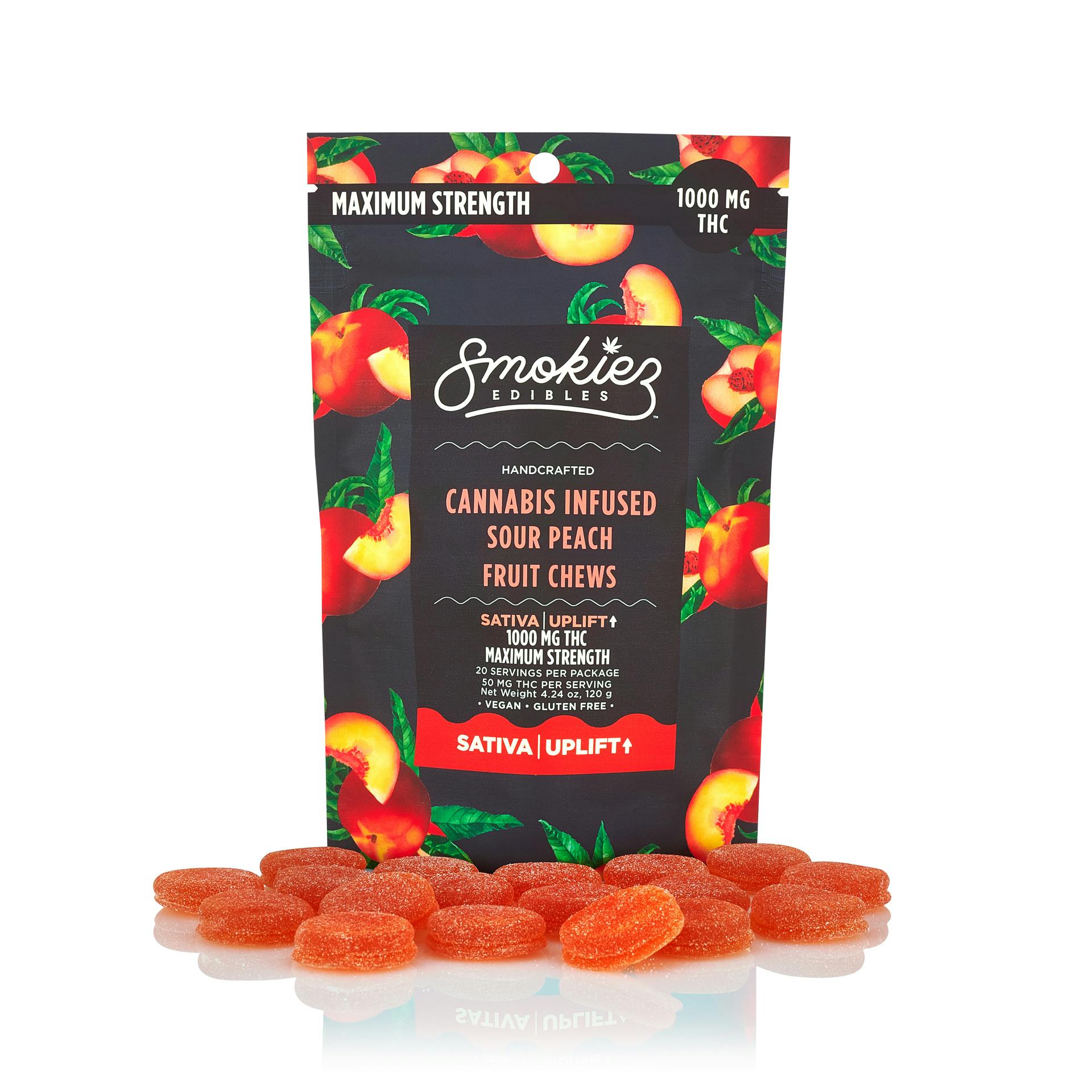 Sweet Peach Fruit Chews (S) (1g)