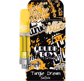 Crude Boys | 1g Distillate Cart | Tangie Dream product photo
