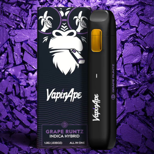Vapin Ape Grape Runtz Distillate Disposable