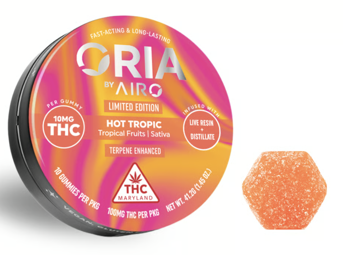 Hot Tropic | Gummies | 100mg | 10pk