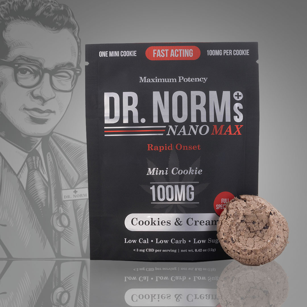 DR. NORM'S: Cookies & Cream Fast-acting Nano Max Cookie