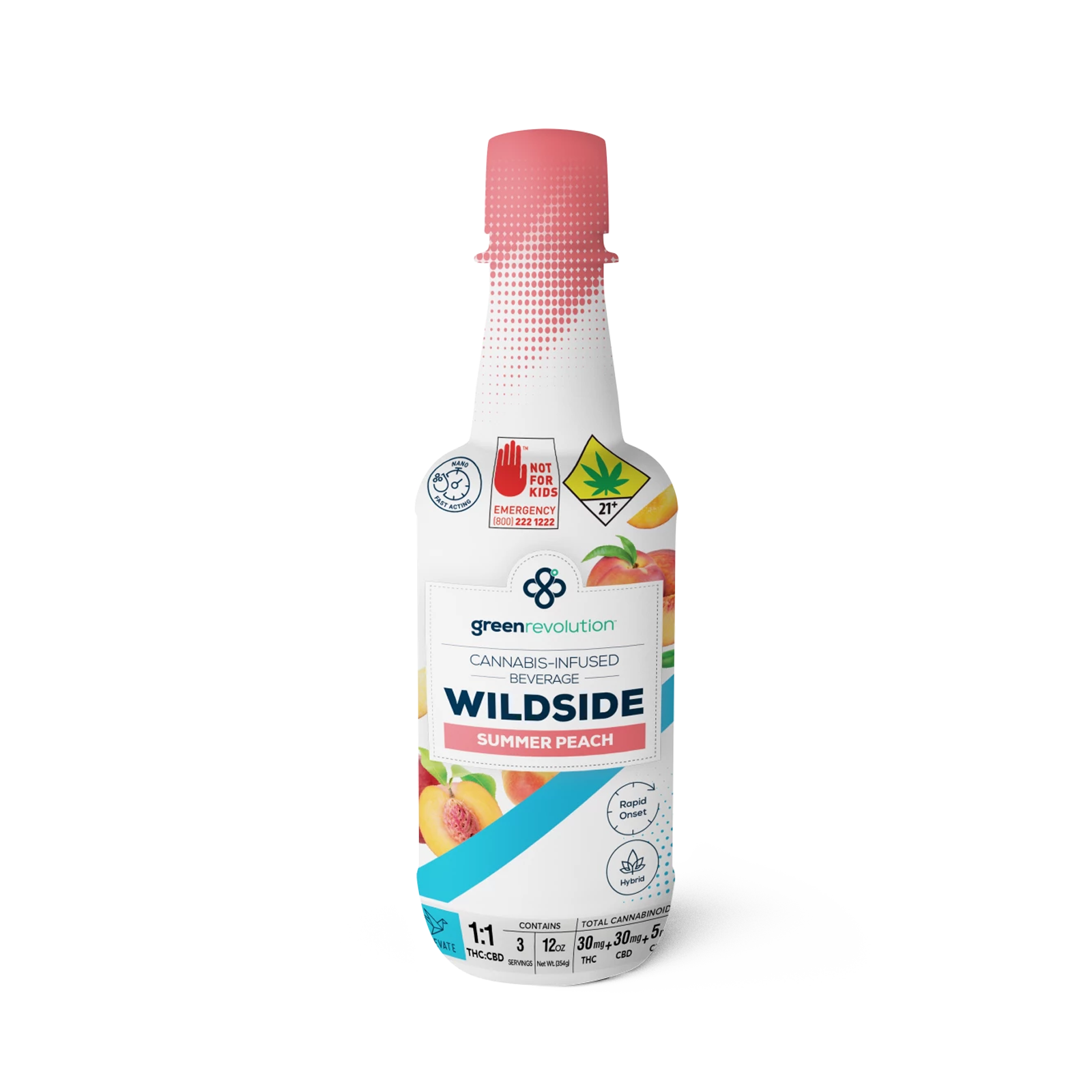 Wild Side 1:1 Summer Peach | 12oz