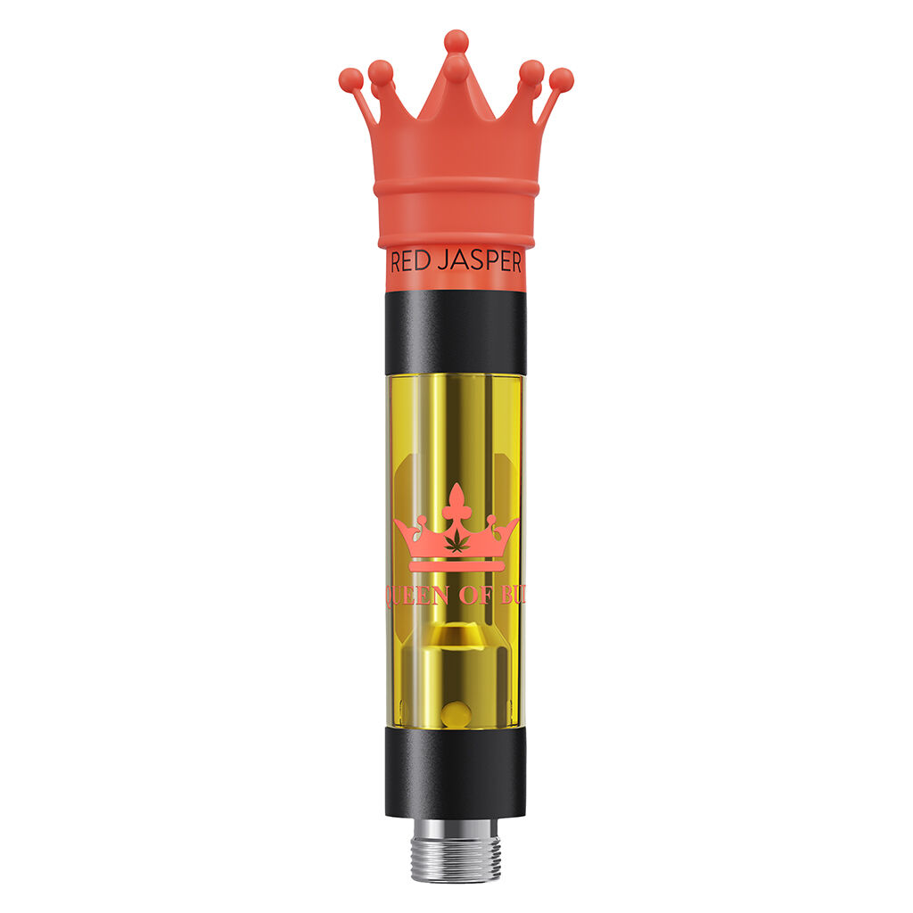 Queen of Bud - Red Jasper Liquid Crystals 510 Thread Cartridge - Hybrid