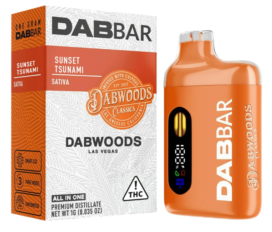 (81202) DABBAR - Sunset Tsunami 1G Disposable