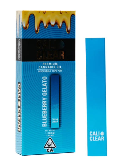 Cali Clear Blueberry Gelato All-in-One Vape