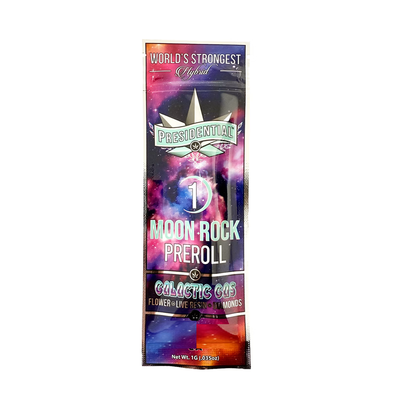 Presidential | Galactic Gas | Distillate Diamonds Moon Rock Pre-Roll 1g