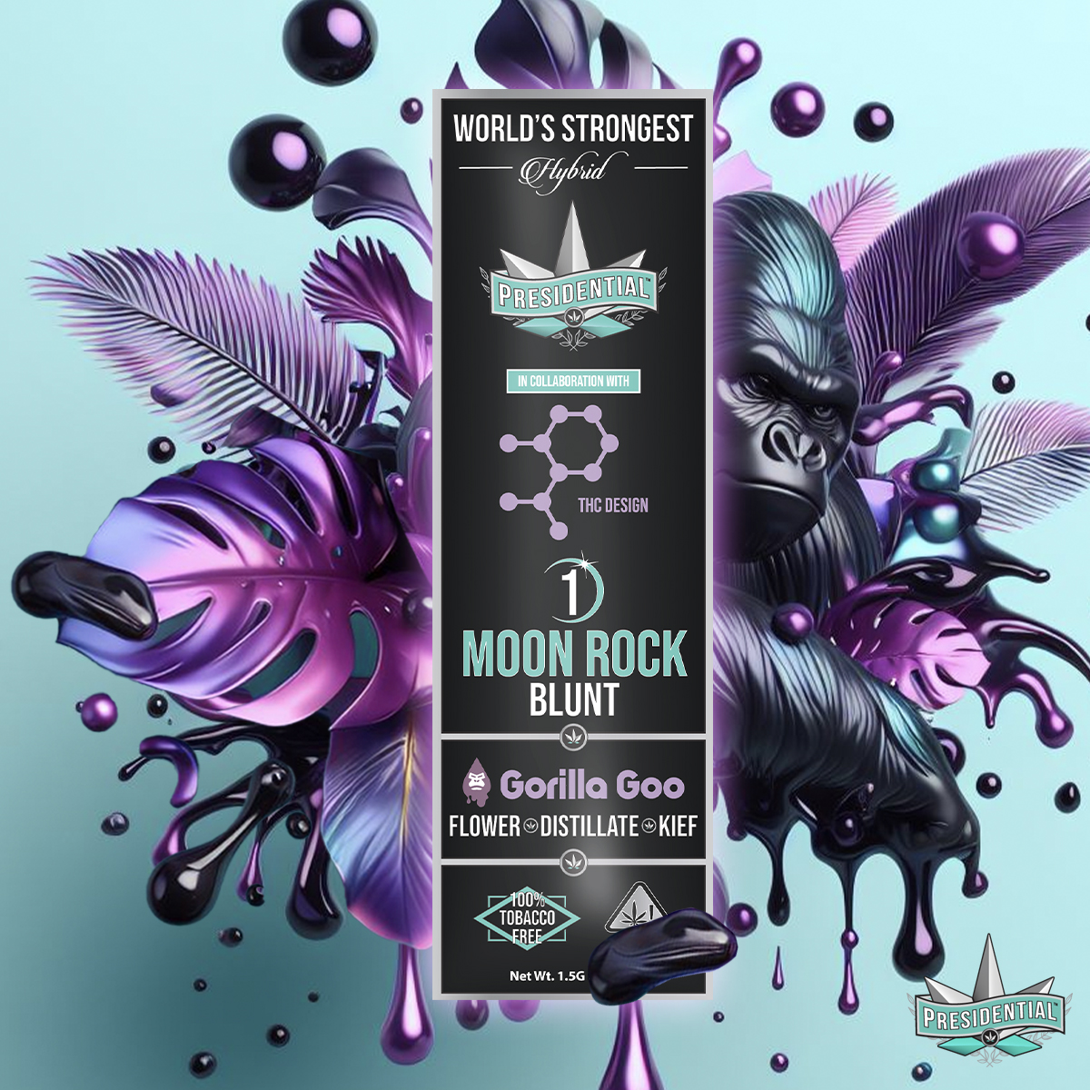 Presidential - Gorilla Goo Moon Rock Blunt