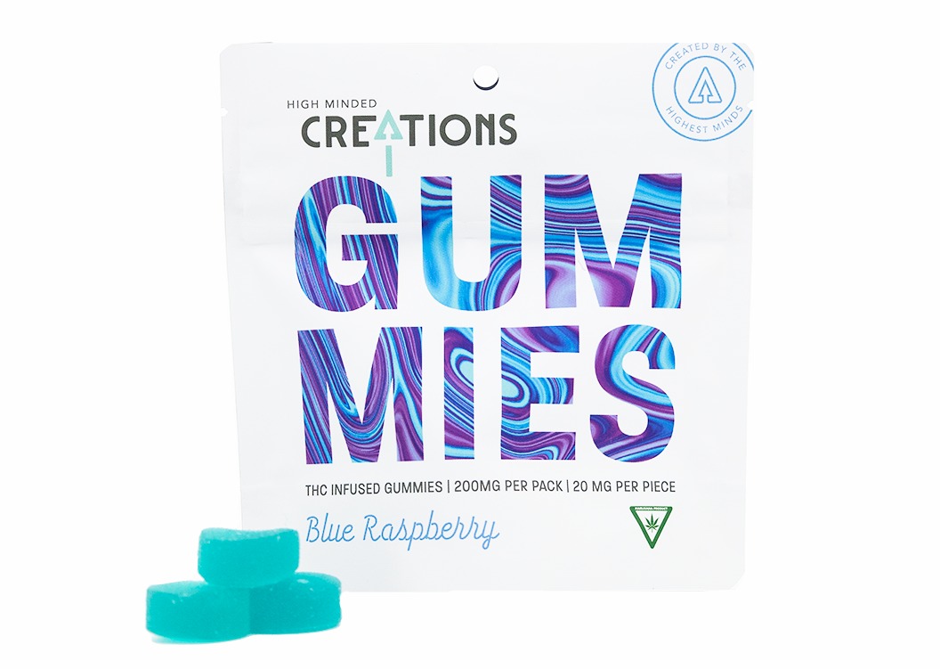 High Minded - Gummies - 200mg - Blue Raspberry