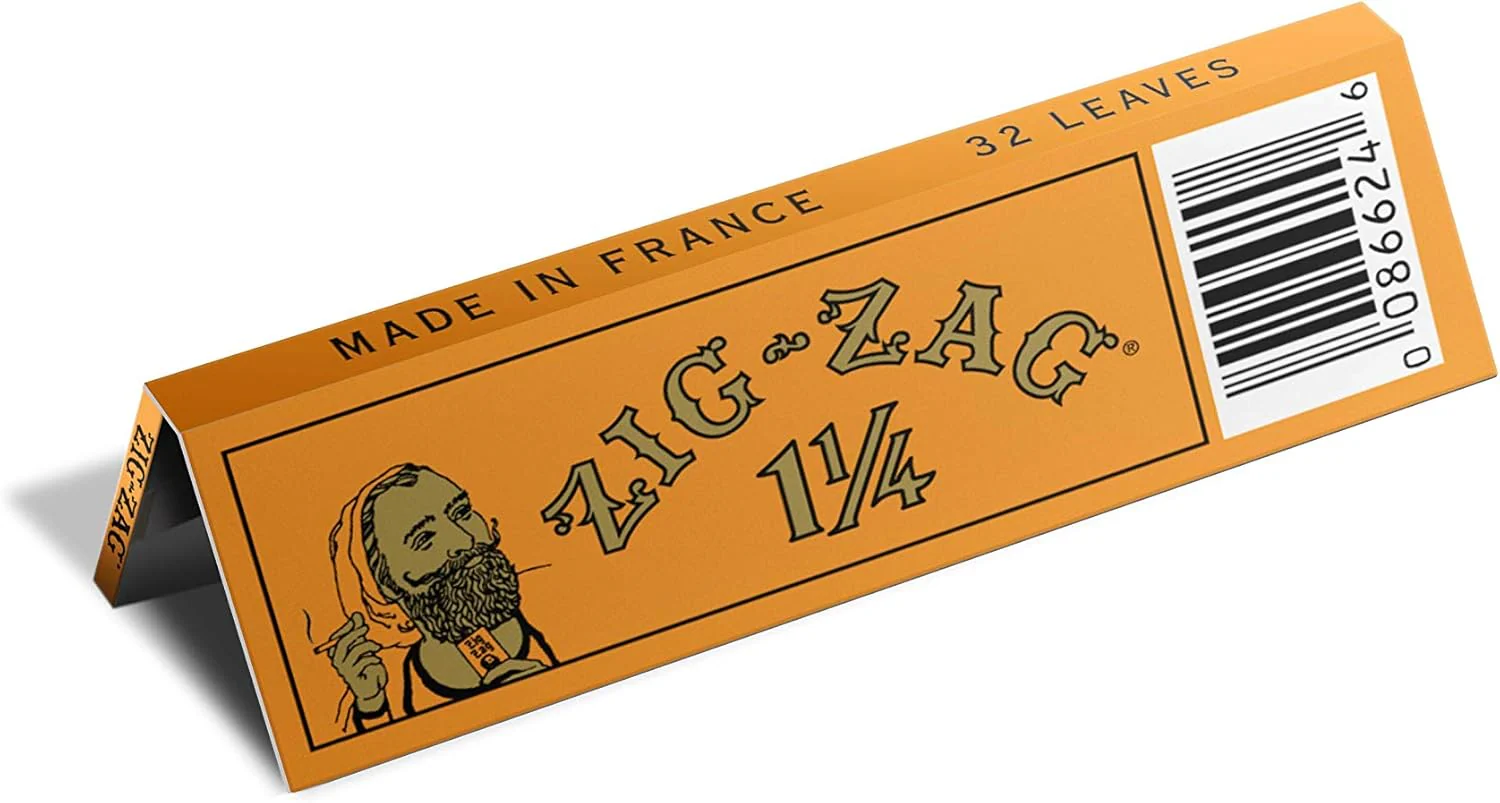 Zig Zag - Orange Rolling Papers - 1 1/4"