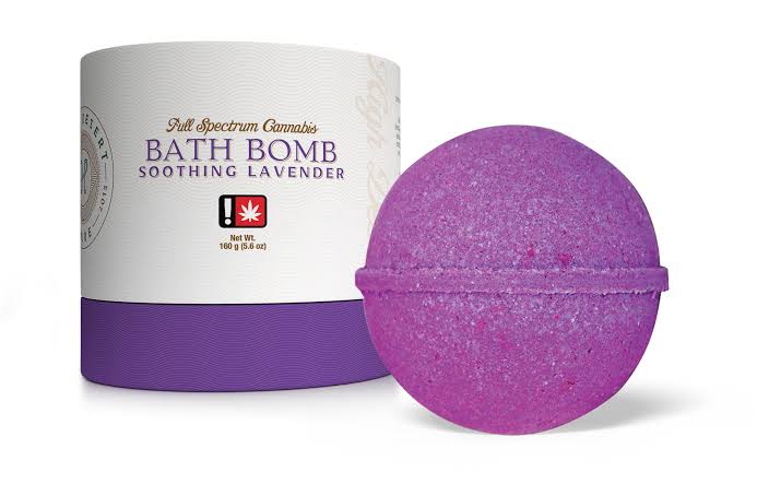 Bath Bomb | Soothing Lavender | 1:1 THC:CBD