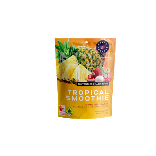 Happy Cabbage Tropical Smoothie (Sativa) 10pk Rosin Gummies