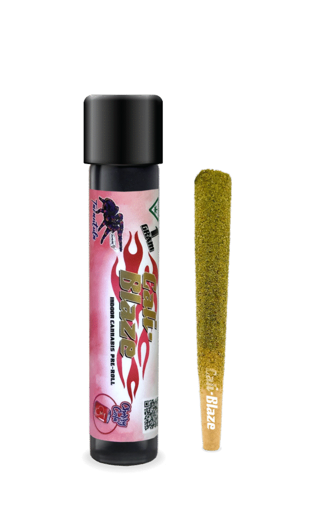 Cali Blaze - Cherry Cola (Tarantula) - Infused Pre-Roll - 1g product photo