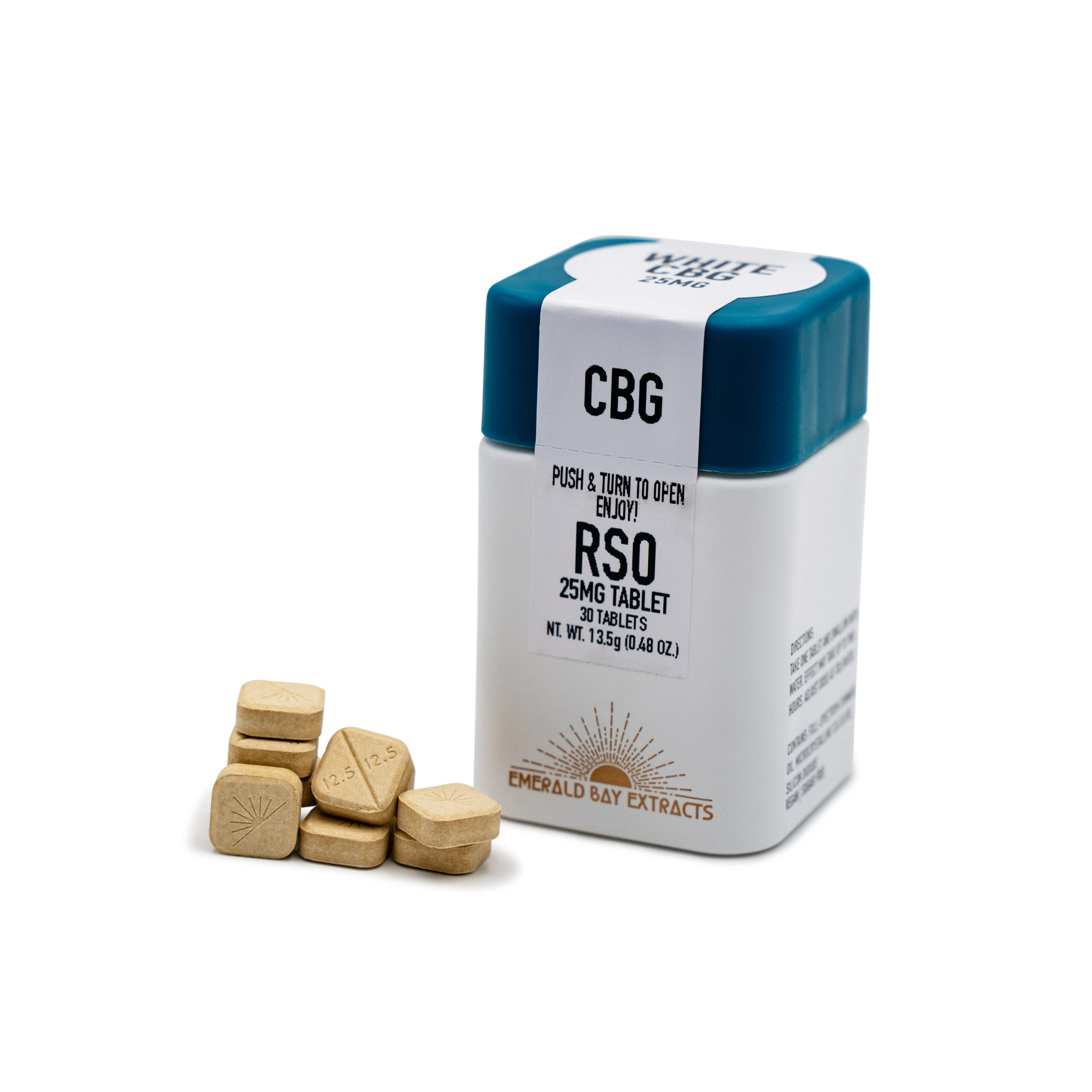 Tablets | White CBG (25mg per)