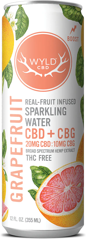 CBD Grapefruit Sparking Water