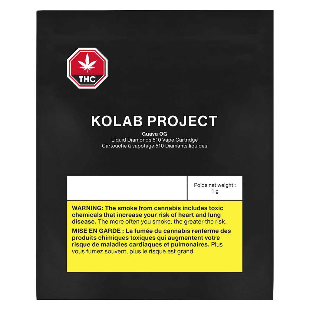 Kolab Project - Guava OG Diamonds 510 Thread Cartridge