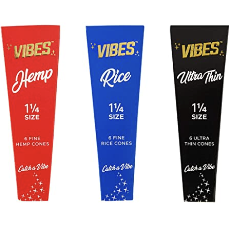 1 1/4" Hemp - Cones - Vibes