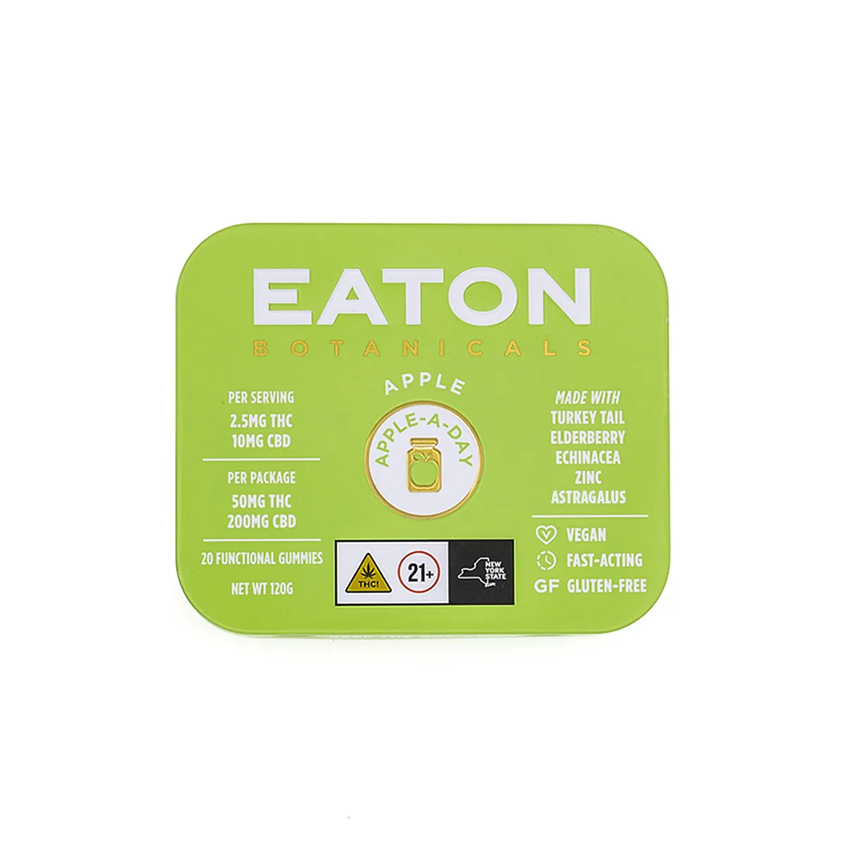 Eaton | Apple-A-Day | Keep The Doc Away Gummies | 50mg
