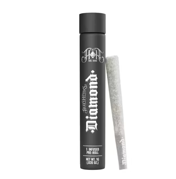 Heavy Hitters - Lime OG - 1g - Diamond Infused Preroll