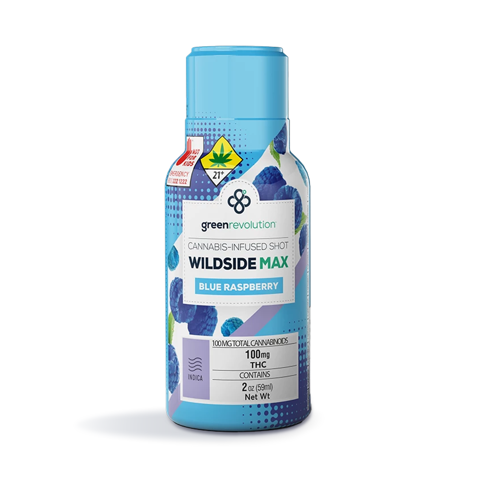 Blue Raspberry Max Shot