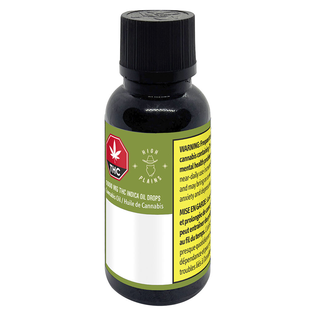 High Plains - THC Indica Oil Drops - 35ml