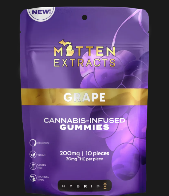 Grape Burst Fruit Chews | 200MG