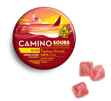 Camino Raspberry Lemonade Gummies 100mg (10 x 10mg)