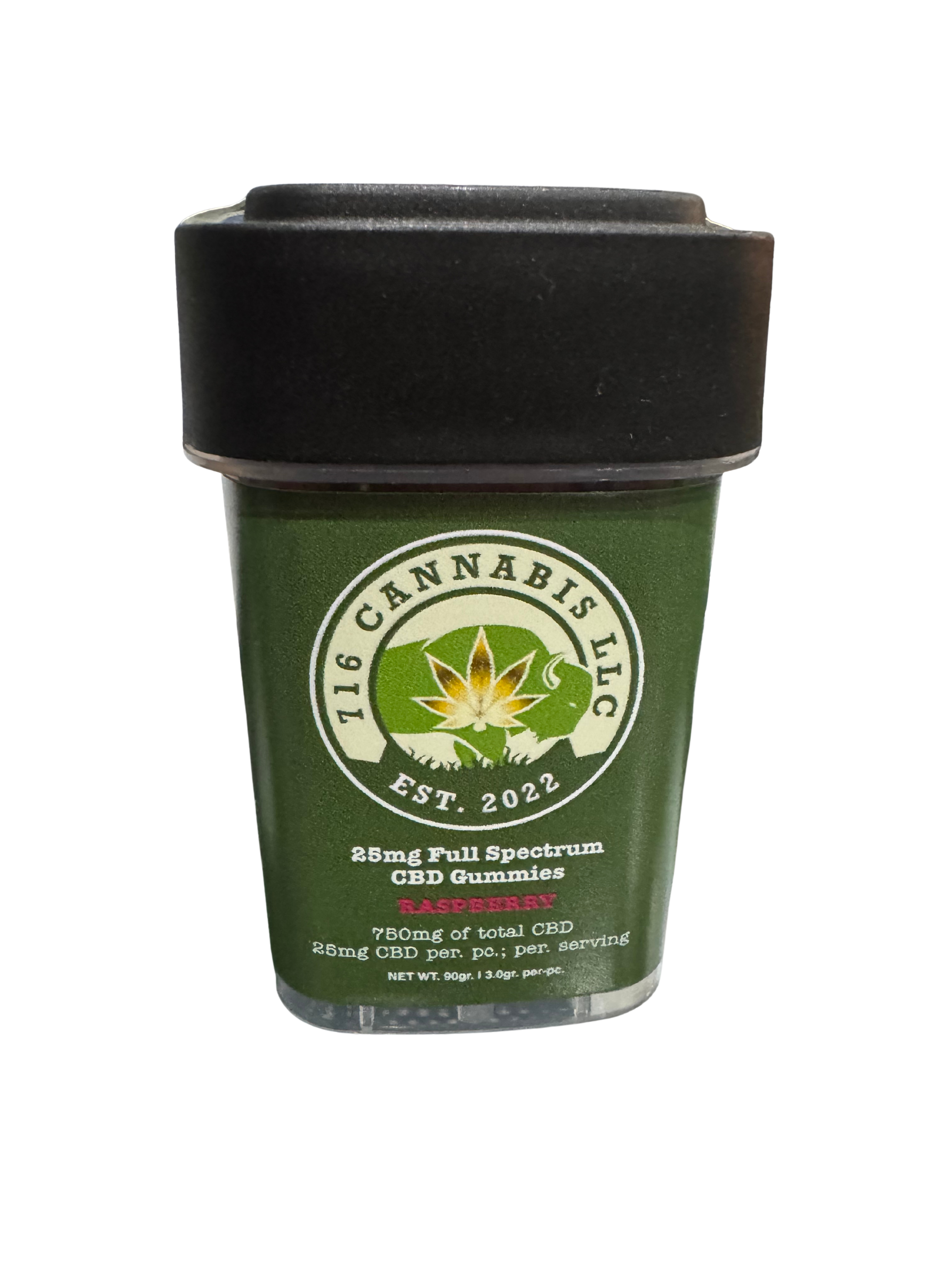 716 Cannabis | Full Spectrum CBD 25mg Gummies