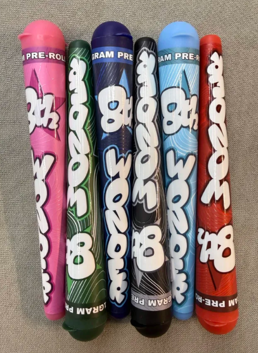 8th Wonder | Black Widow | Pre-Roll | 1g | Sativa