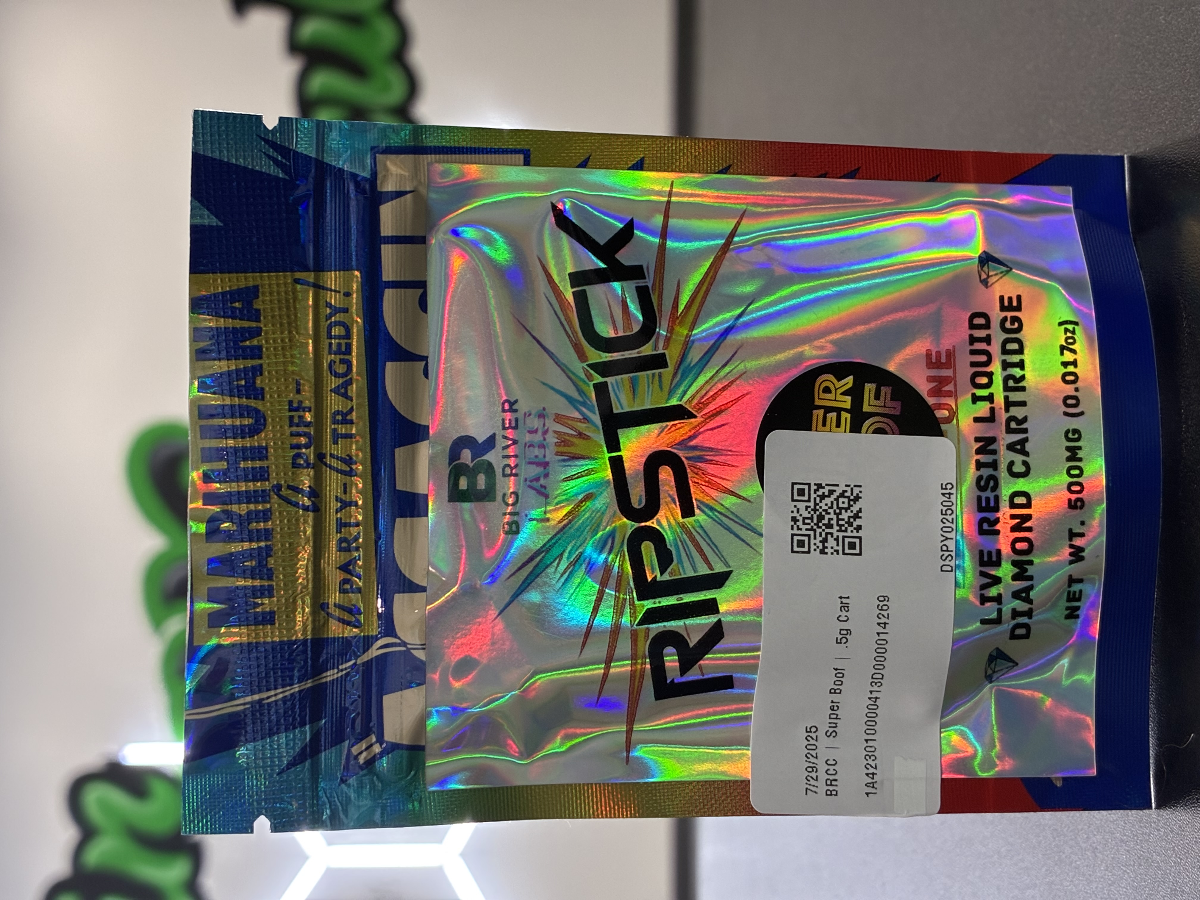 Purple Martian | .5g |  Super Boof |  Cart