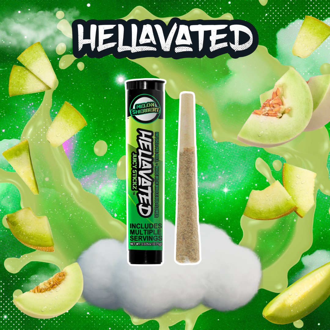 Melon Sherbert Juicy Stickz | 0.75g