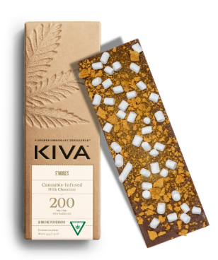Kiva - S'mores Milk Chocolate - 200mg