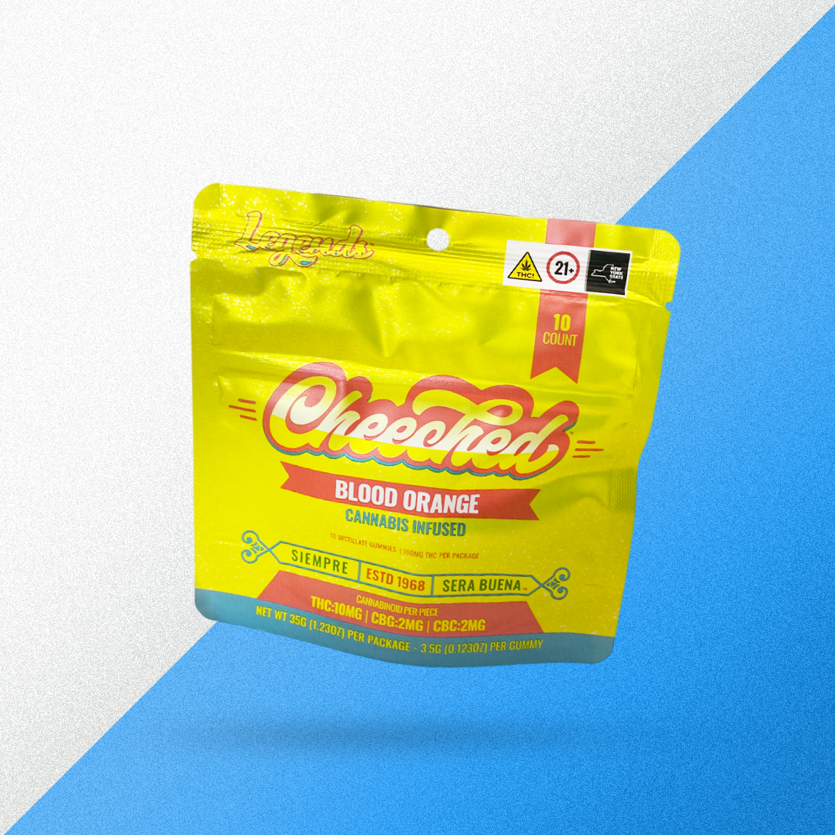 Cheeched | Blood Orange Gummies | 100mg 10pk