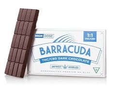 Barracuda   200mg 1:1 Cbd Chocolate Bar   Dark Chocolate
